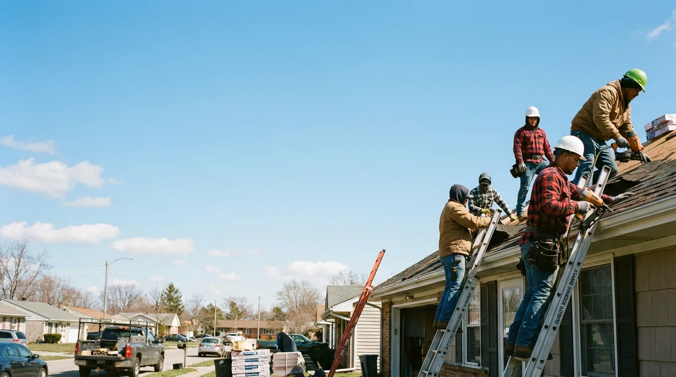 Roofing in Oak Park, MN near me